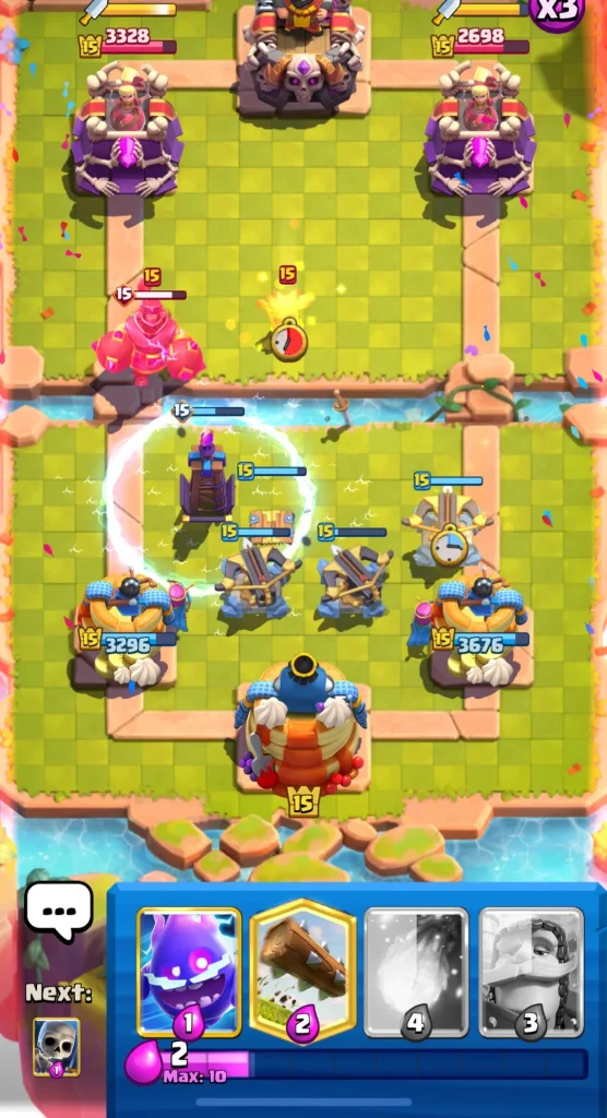 ระบบการเล่นพื้นฐาน: Tower, Elixir และวิธีการชนะเกม